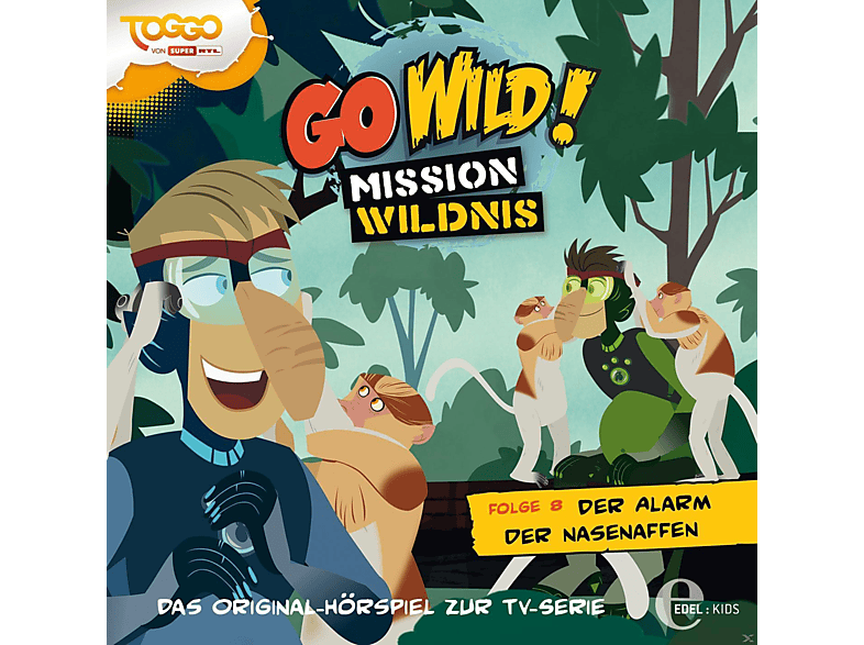 Go Wild!-Mission Wildnis - Go Folge (CD) - Das Wild! 8: - Wildnis Gepardenrennen Mission