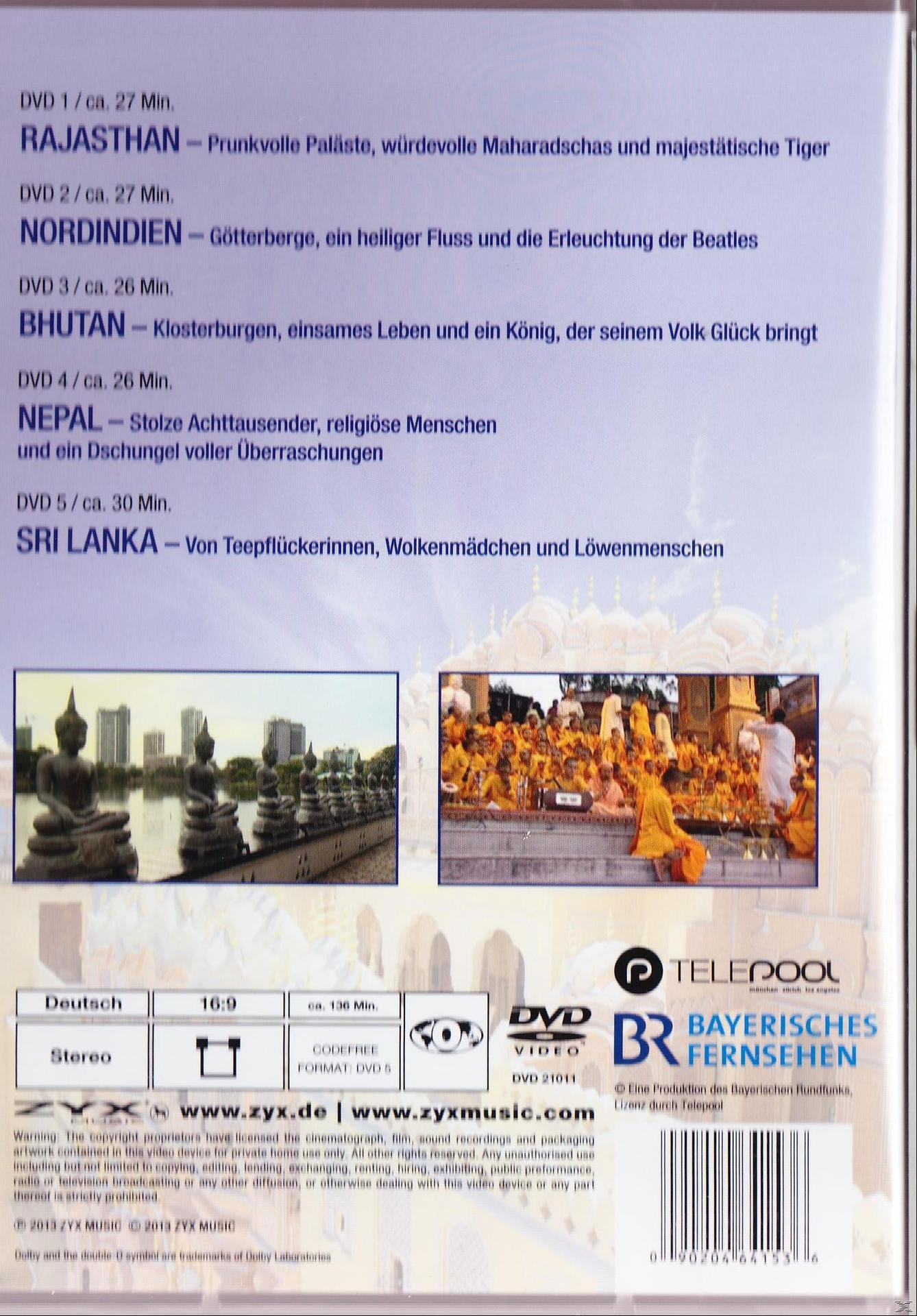 BR-Fernweh: Indien, Himalaya & Sri Lanka DVD