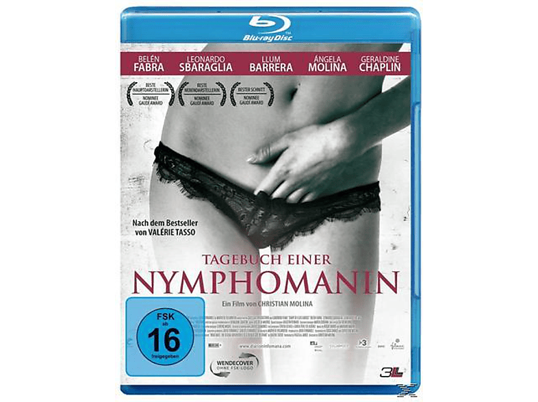 einer Blu-ray Tagebuch Nymphomanin