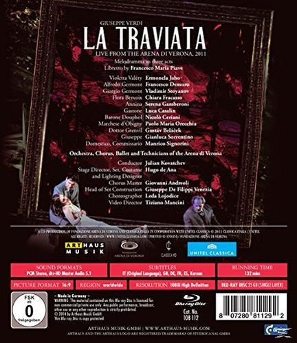 Ermonela Jaho, Francesco Demuro, Julian Kovatchev - La Traviata  - (Blu-ray)