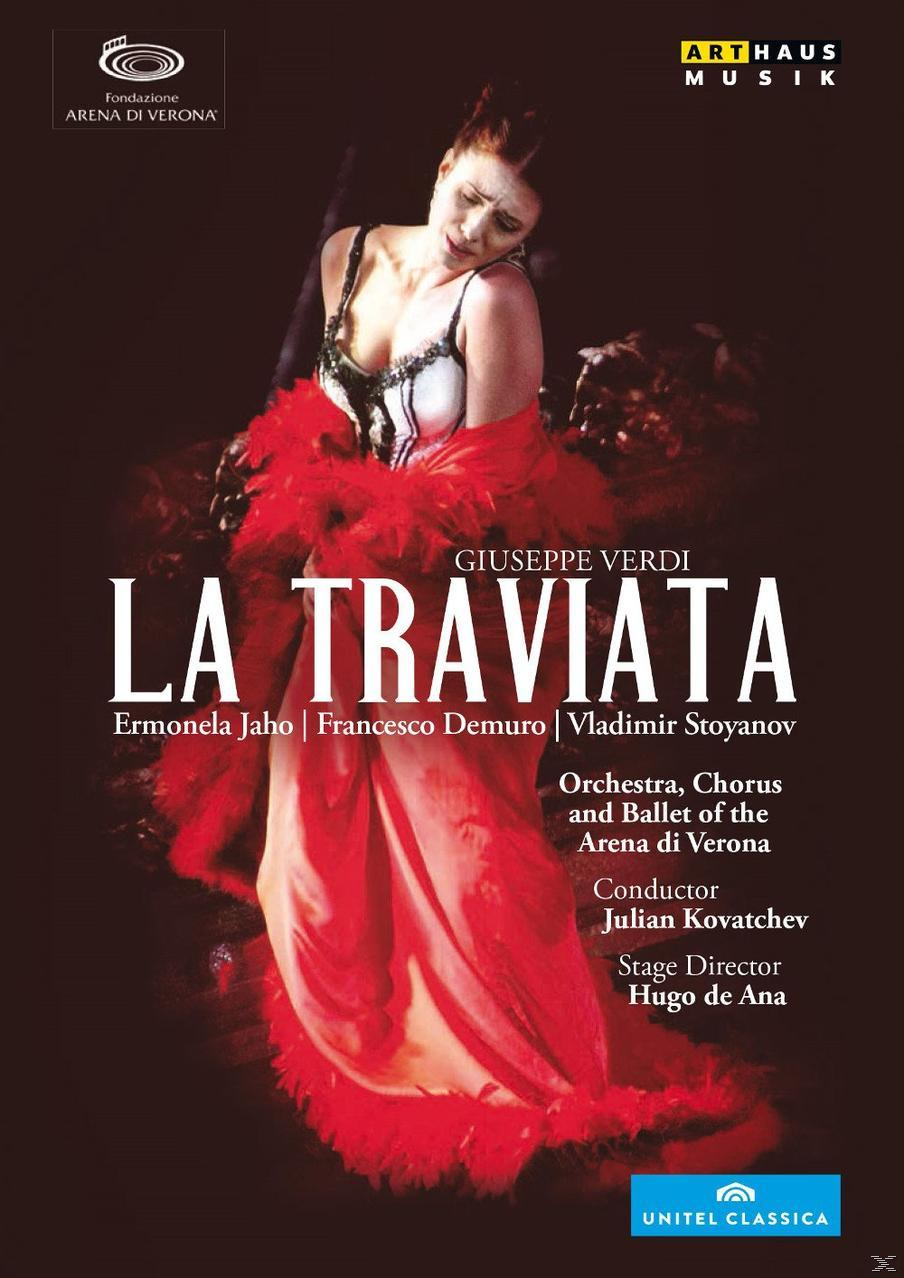 Ermonela Jaho, Francesco Demuro, Vladimir Styanov, Chiara Fracasso, Serena Gamberoni, Nicolo Ceriani, Orchestra Of The Arena Di Verona - La Traviata  - (DVD)