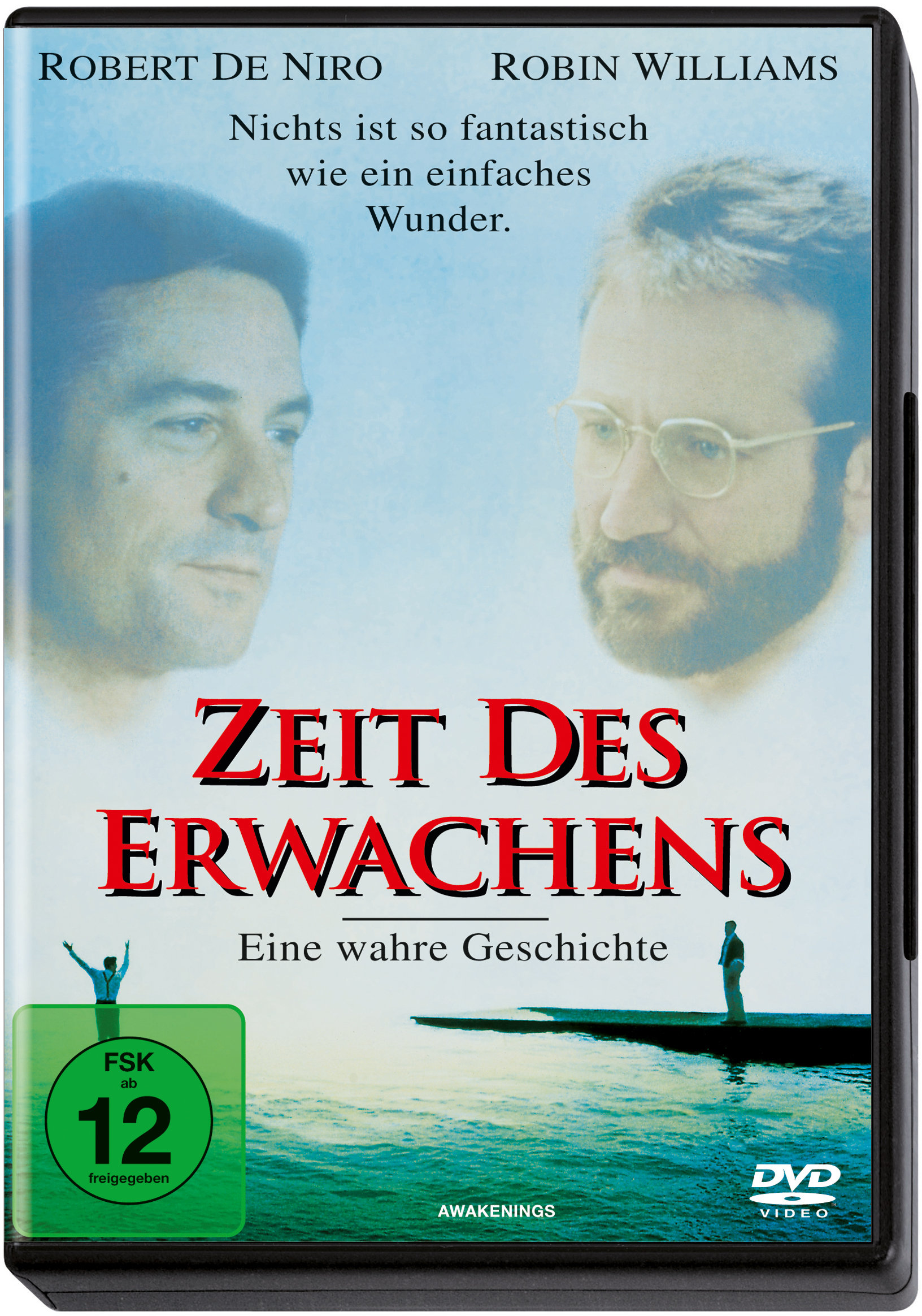 DVD-Cover für Zeit des Erwachens mit Robert De Niro und Robin Williams.