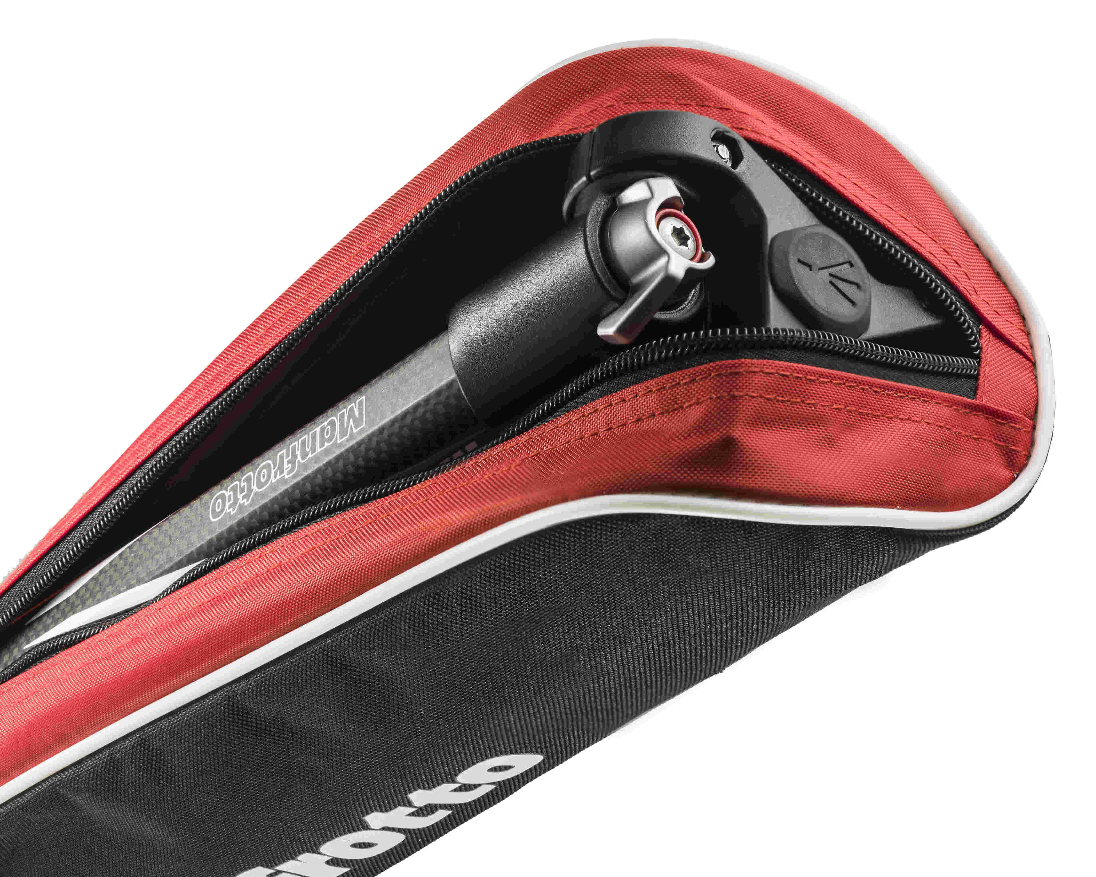 MANFROTTO MKBFRC4-BH Dreibein Stativ, Schwarz/Rot, Höhe offen bis 1440 mm