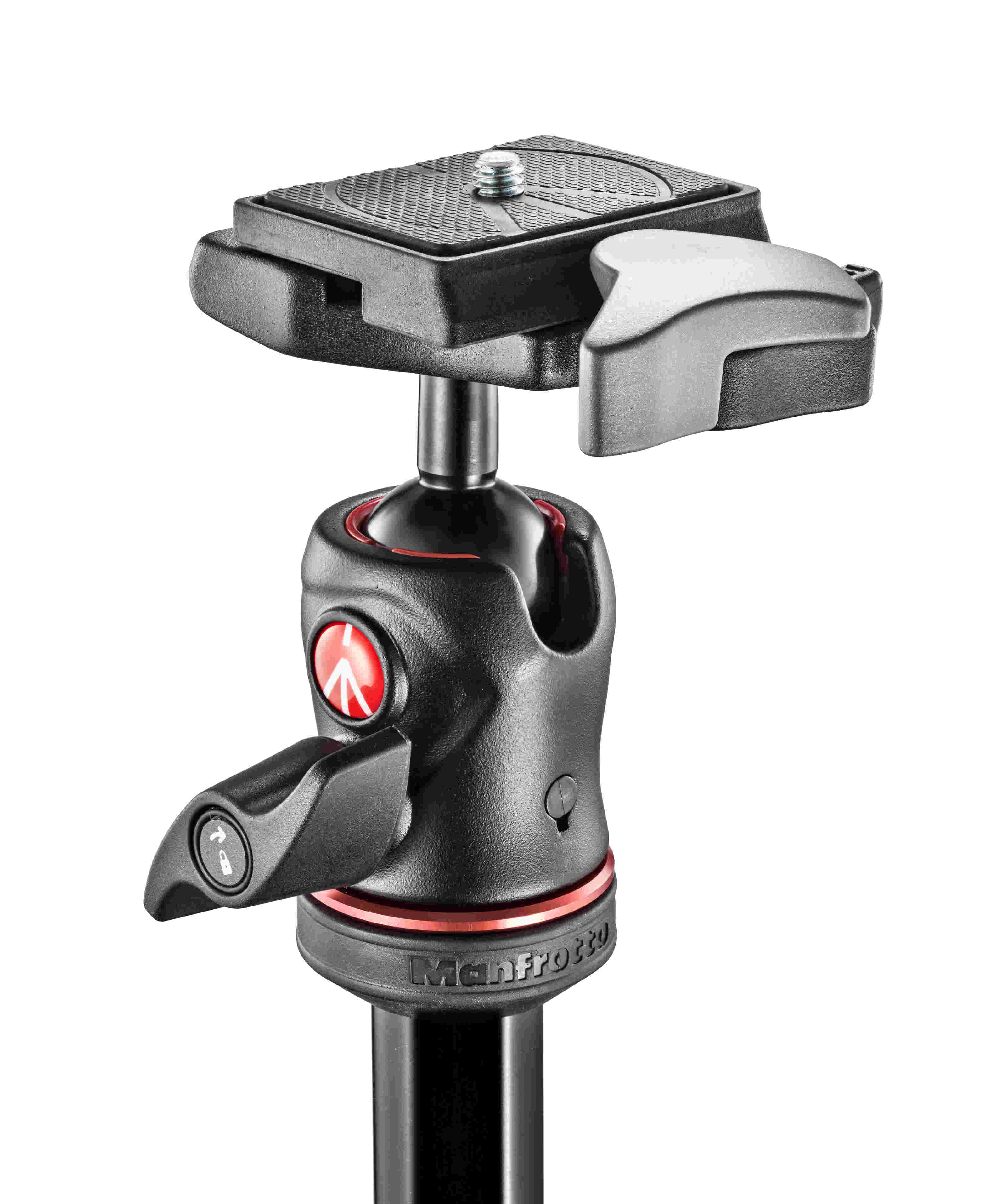 MANFROTTO MKBFRC4-BH Dreibein Stativ, Schwarz/Rot, Höhe offen bis 1440 mm