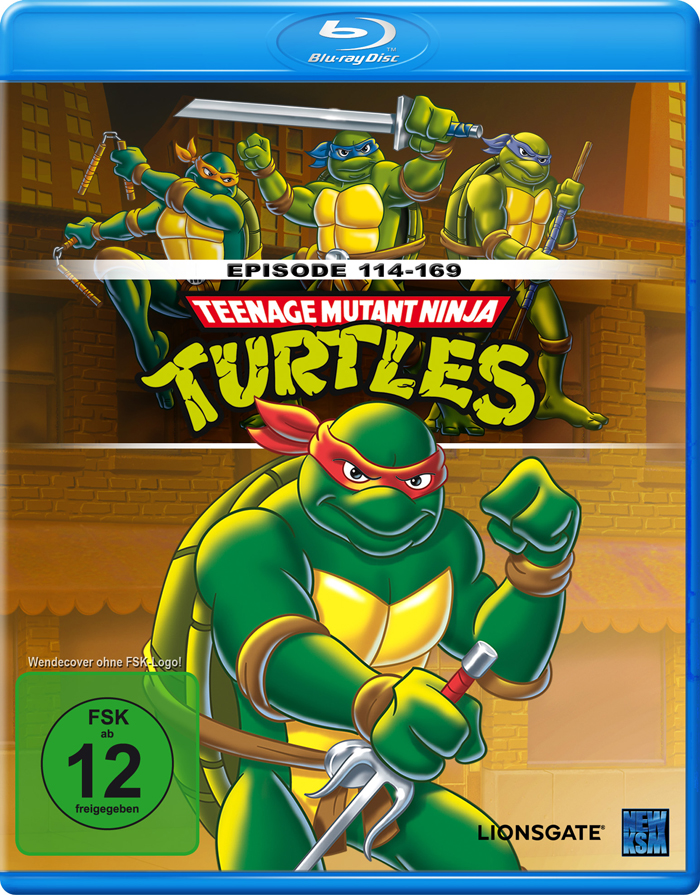 Teenage Mutant Ninja Episoden -169 114 - Turtles Blu-ray