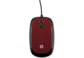 HP H4K65AA X1200 Wired Kırmızı Kablolu Mouse