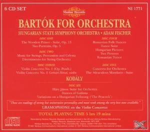 Adam Fischer, Hungarian State Symphony Orchestra - Bartok For Orchestra  - (CD)