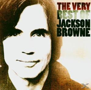 Albumcover von Jackson Browne, mit Porträt und Text 'The Very Best Of'.