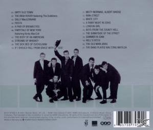 Albumcover einer Band in Anzügen, mit Text, der Songtitel auflistet.