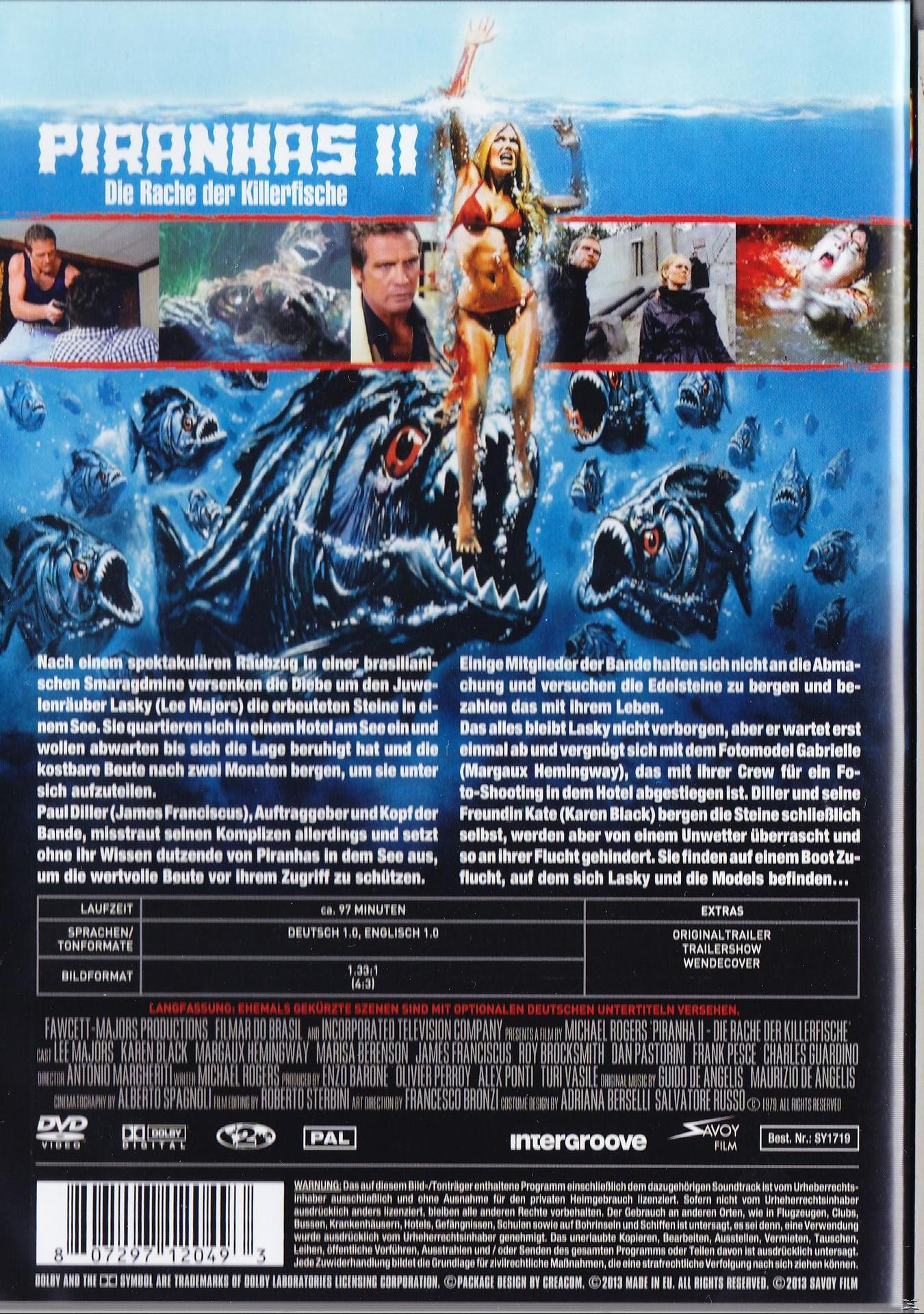 PIRANHAS 2 - DIE RACHE DER KILLERFISCHE DVD