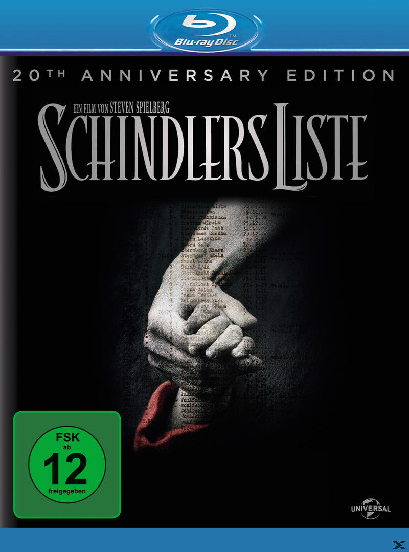 Schindlers Liste Blu-ray