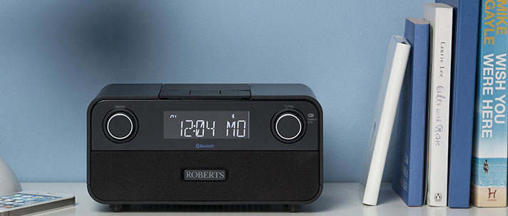 ROBERTS BluTune50 Digitalradio, Digital, DAB, Schwarz