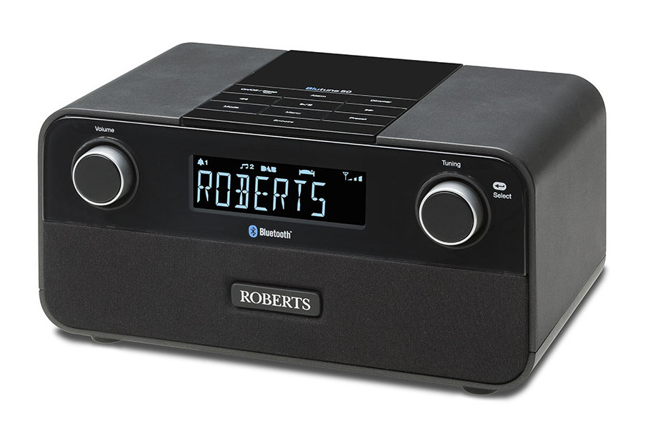 ROBERTS BluTune50 Digitalradio, Digital, DAB, Schwarz