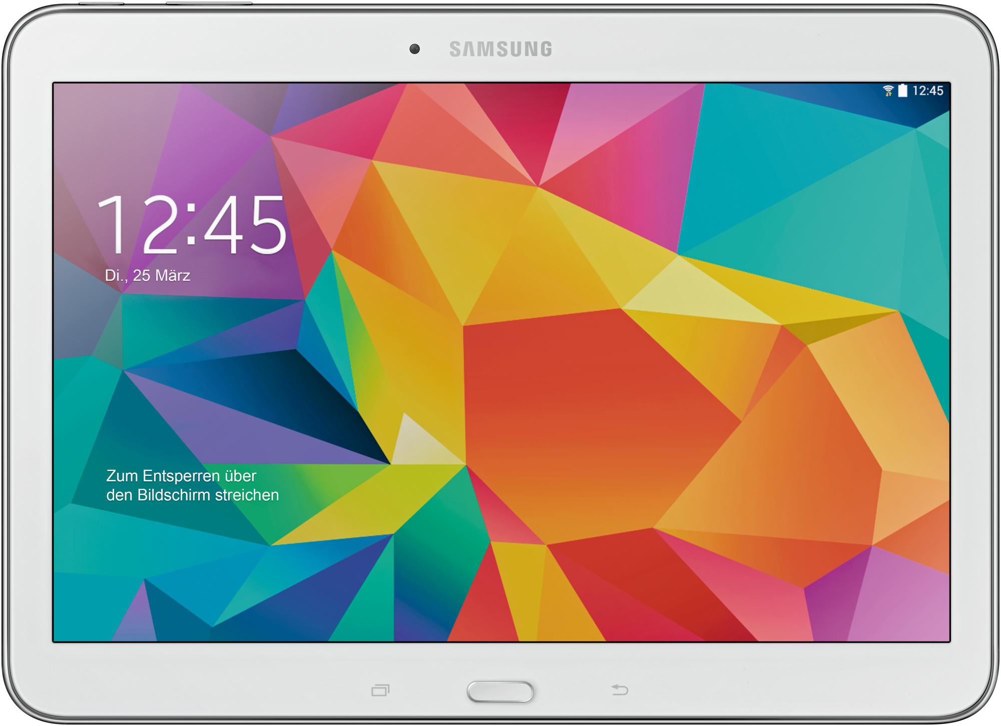 SAMSUNG SM-T530N Galaxy Tab 4 10.1 WiFi, Tablet, 16 GB, 10,1 Zoll, weiß