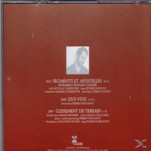 Pierre-yves Macé - Segments Apostilles (CD) Et 
