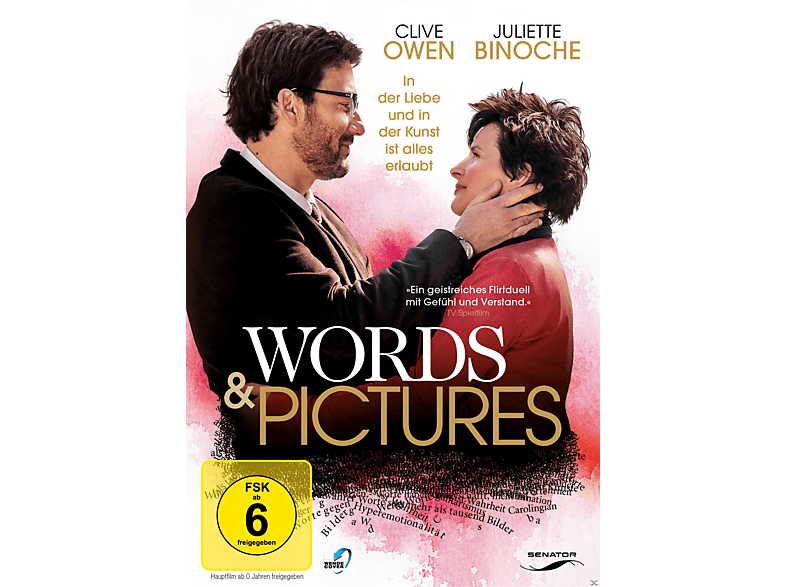 WORDS AND PICTURES DVD