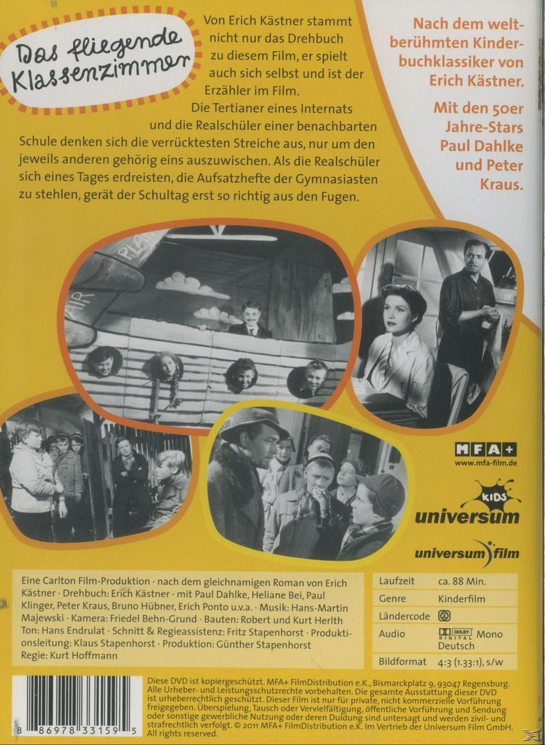 Rückseite einer DVD mit Bildern eines Films.