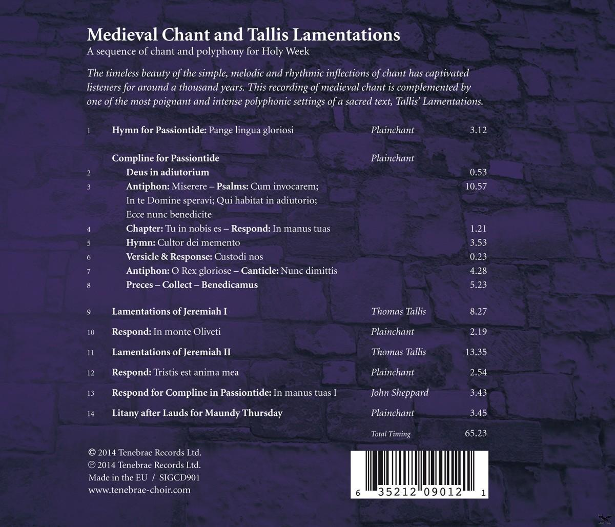 Tenebrae Consort - Lamentationes  - (CD)