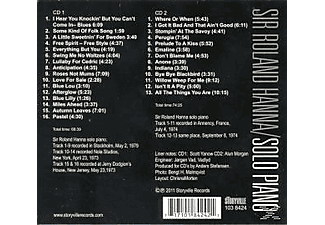 Roland Hanna - Sir Roland Hanna-Solo Piano  - (CD)
