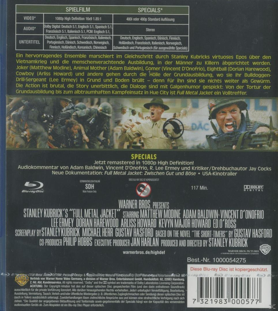 Full Metal Jacket Blu-ray