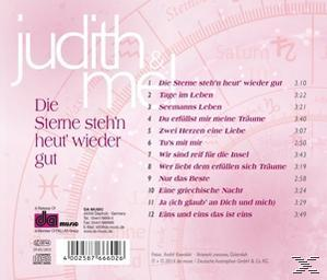 CD-Rückseite. Rosa Hintergrund. Text über das Album. Trackliste sichtbar.