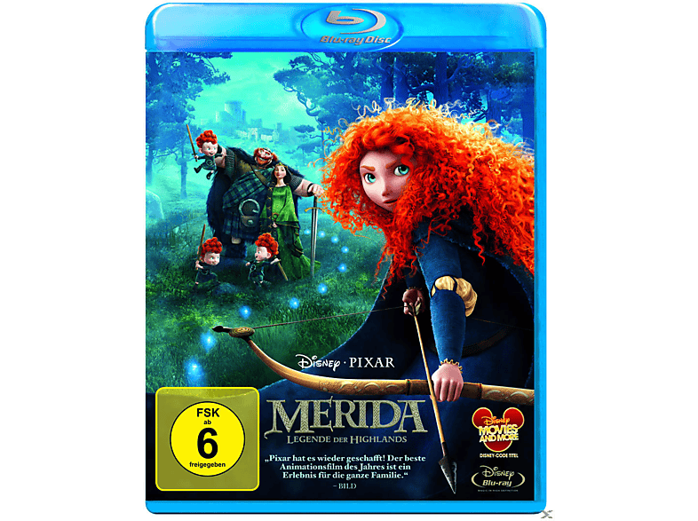 Merida - Legende der Highlands [Blu-ray]
