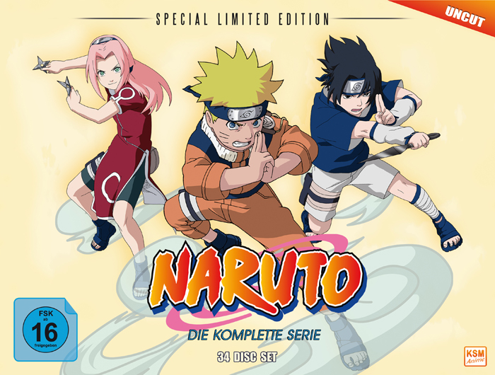 - DVD Special Limited Edition (Gesamtedition) Naruto