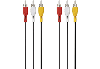 BELKIN F3Y083bf Composite Av 3RCA x 3RCA 2 m Ses ve Görüntü Kablosu