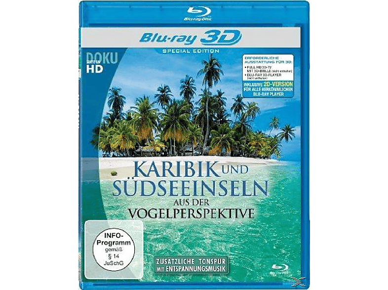 Karibik Und Sudseeinseln Aus Der Vogelperspektive 3d Blu Ray Auf 3d Blu Ray Online Kaufen Saturn