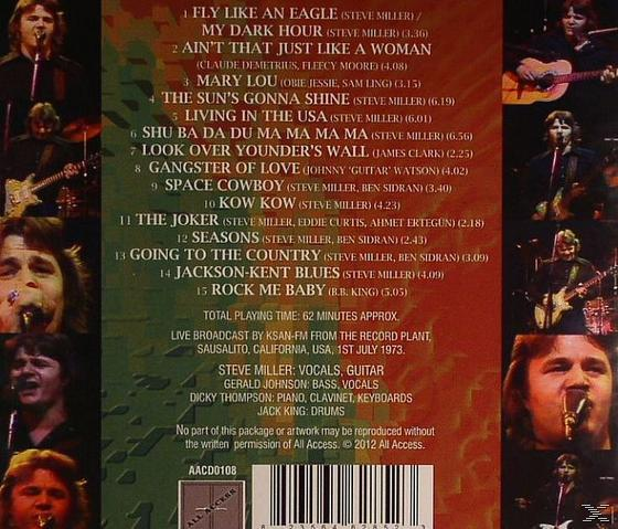 Steve Miller Band - Shake Your Tree - The Classic 1973 Radio Broadcast  - (CD)