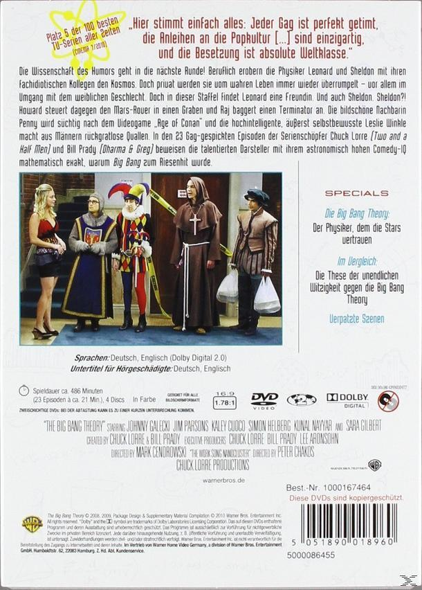 The Big Bang Theory - Staffel 2 DVD