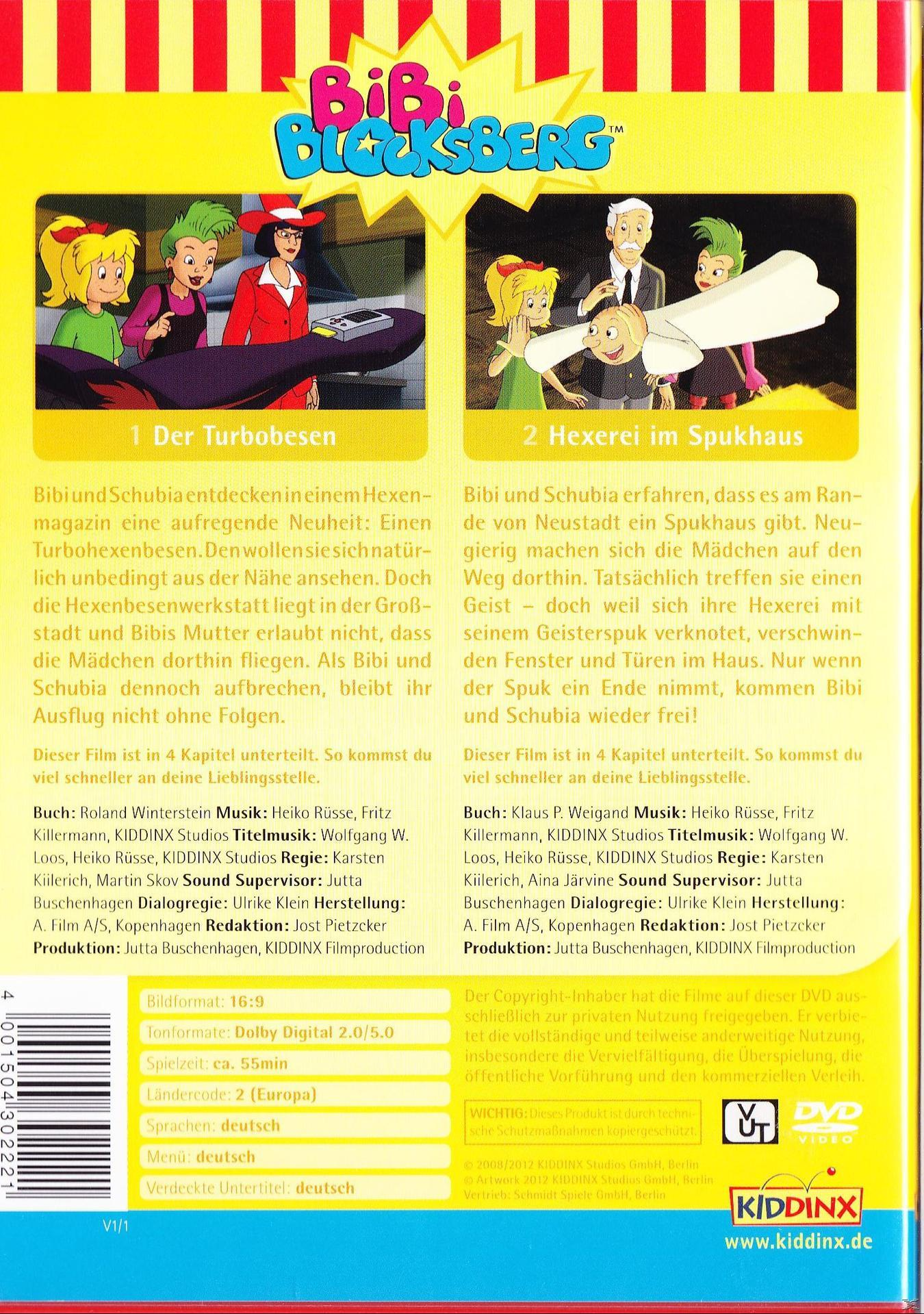 Bibi Blocksberg: Der Turbobesen/Hexerei Im Spukhaus DVD