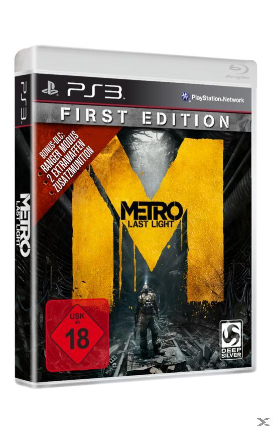 Metro: Last Light - First Edition - 100% UNCUT - [PlayStation 3]