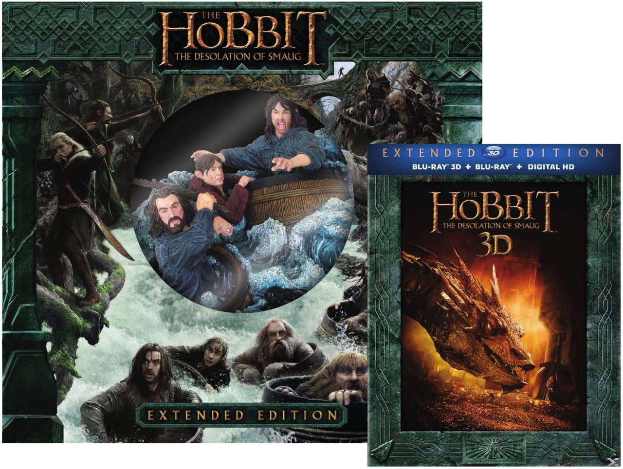 Der Hobbit: Smaugs Einöde (Extended Collection Edition) 3D Blu-ray (+2D)
