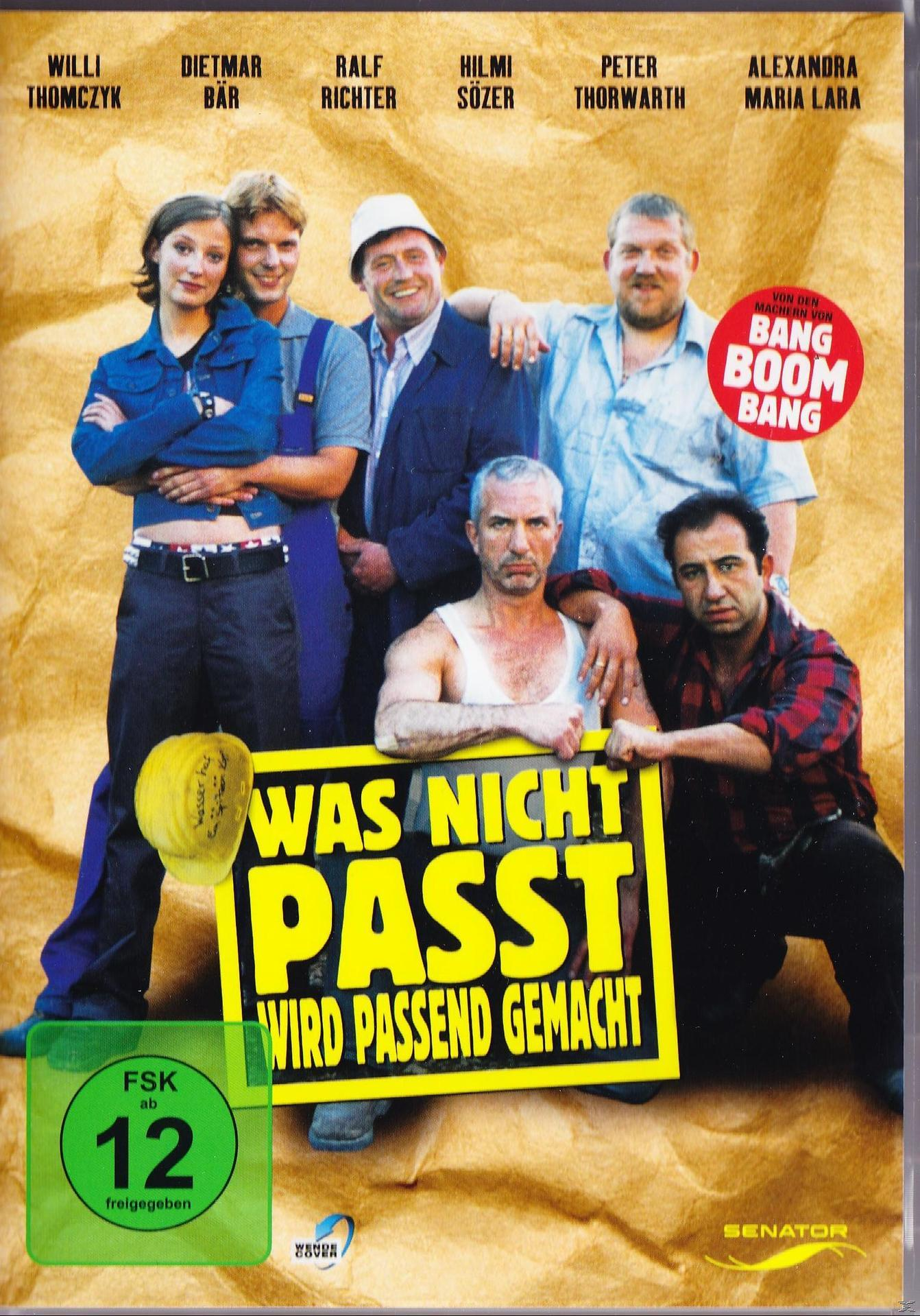 GEMACHT PASSEND NICHT PASST, WAS WIRD DVD