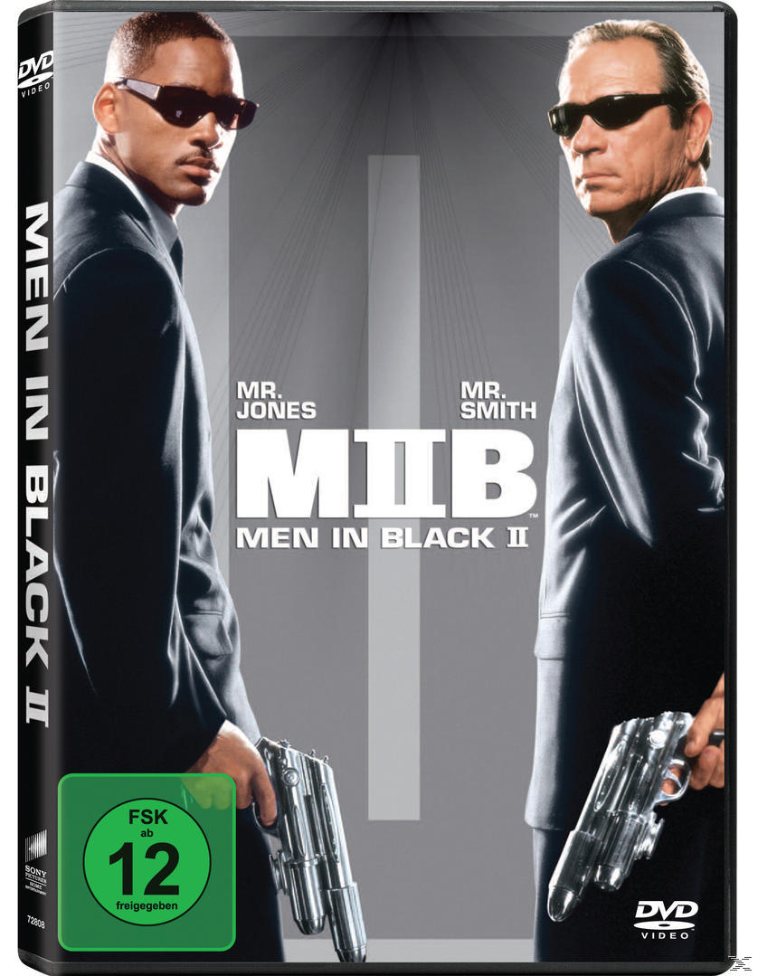 Filmcover mit zwei Männern in schwarzen Anzügen und Sonnenbrillen. Der Filmname ist weiß.