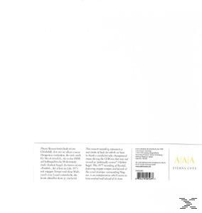 Albumcover. Weißer Hintergrund mit Text und einem Logo.