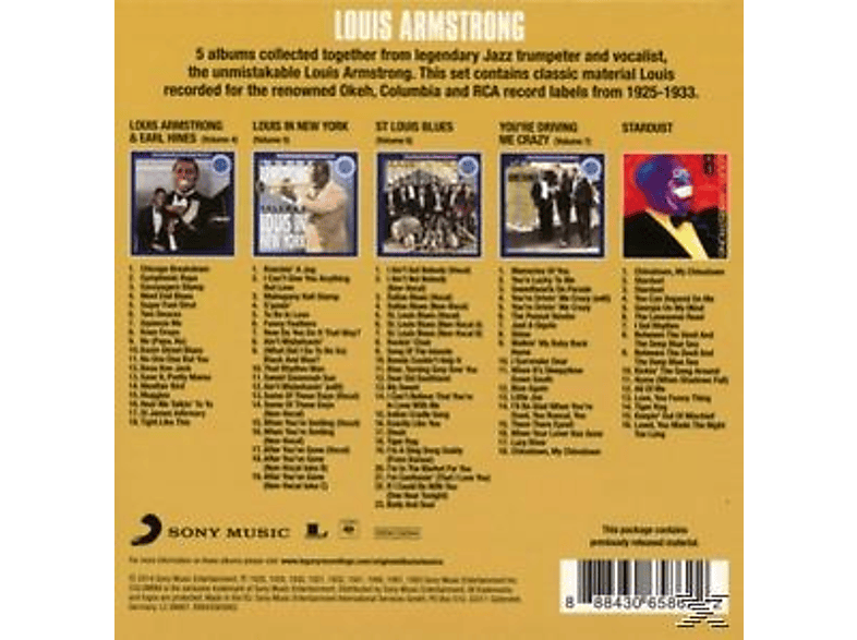 Thumbnail - Louis Armstrong - Original Album Classics (CD)