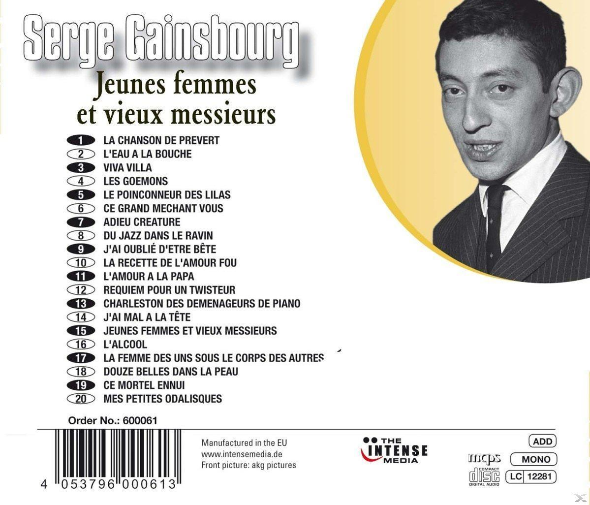 Serge Gainsbourg - Jeunes Femmes Et Vieux Messieurs  - (CD)
