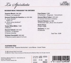 Flautando Köln - La Spiritata  - (CD)