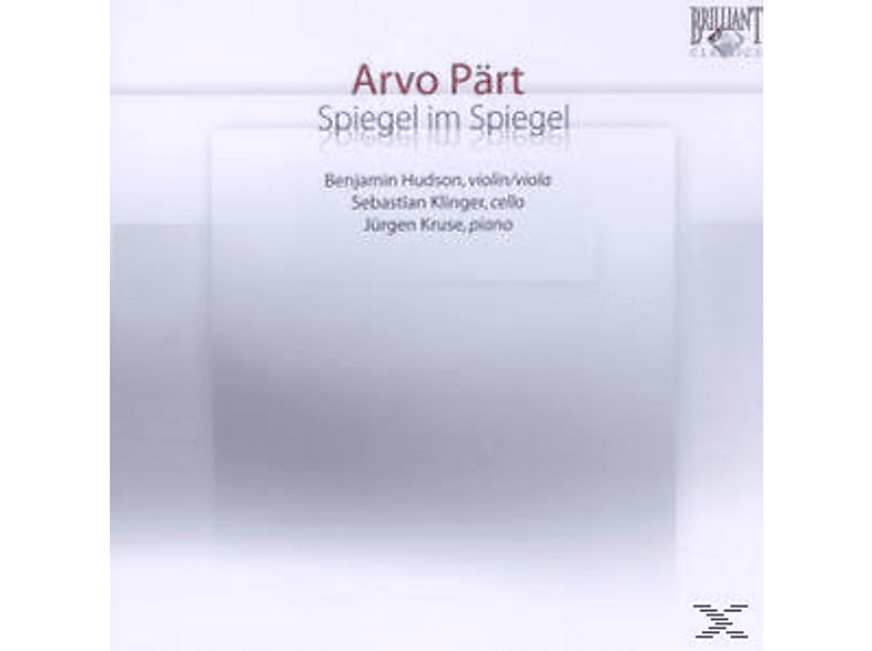 Thumbnail - Hudson, Hudson,Benjamin/Klinger,Sebastian/Kruse,Jürgen - Arvo Pärt: Spiegel Im (CD)