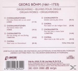 Jozef Sluys (orgel Thueringen), Sluys Jozef - Orgelwerke Vol.1  - (CD)