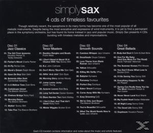 Különböző előadók - Simply Sax (CD)