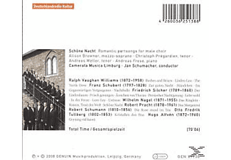 Camerata Musica Limburg, Jan / Camerata Musica Limburg Schumacher - Schöne Nacht-Romantische Lieder für Männerchor  - (CD)