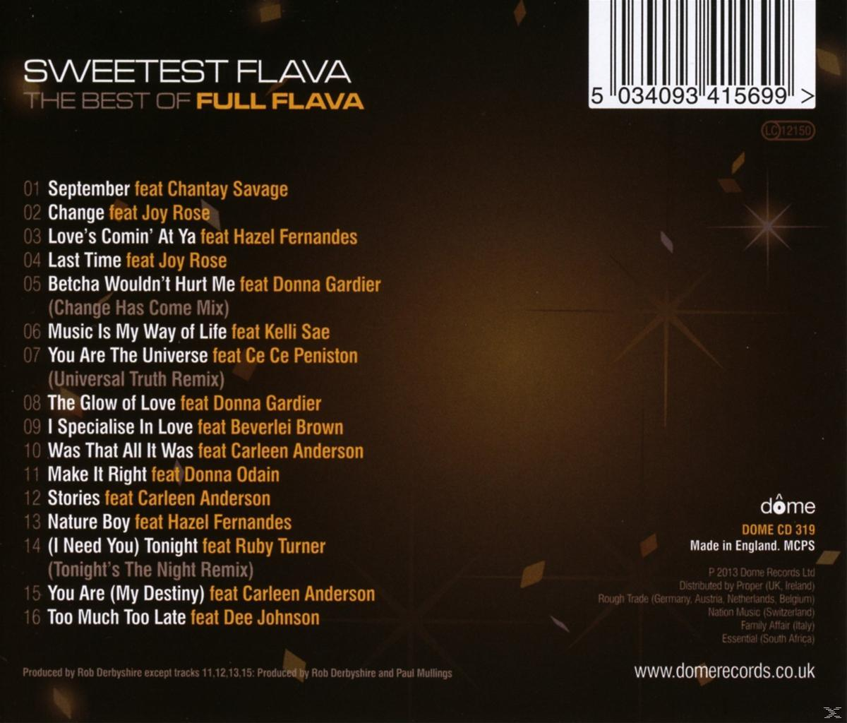 Full Flava - The Sweetest Flava - Best (CD) Flava: Of Full