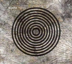 Albumcover. Eine schwarz-weiße Spirale auf Holz.