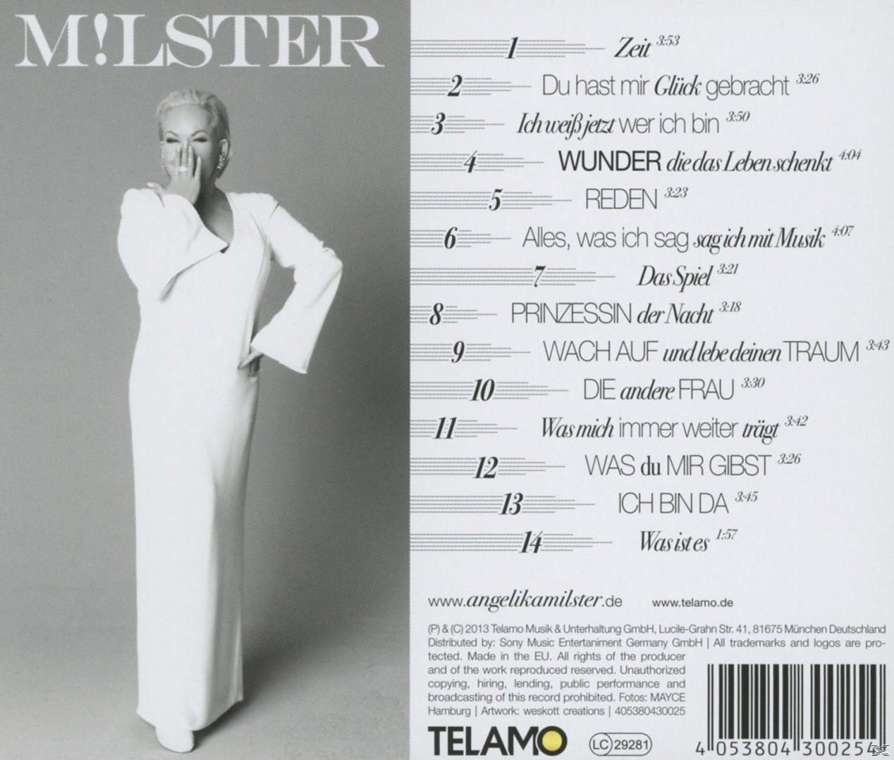 Angelika Milster - DU HAST MIR GLÜCK GEBRACHT  - (CD)