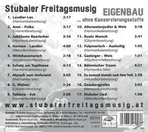 Freitagsmusig Konservierungsstoffe Eigenbau...Ohne (CD) - - Stubaier