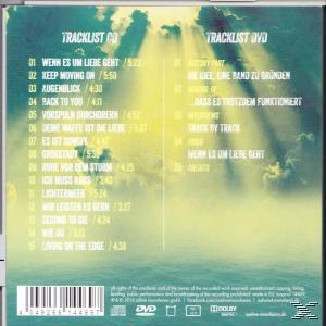 Albumcover mit Titelliste CD und DVD. Himmel und Wasser sind abgebildet.