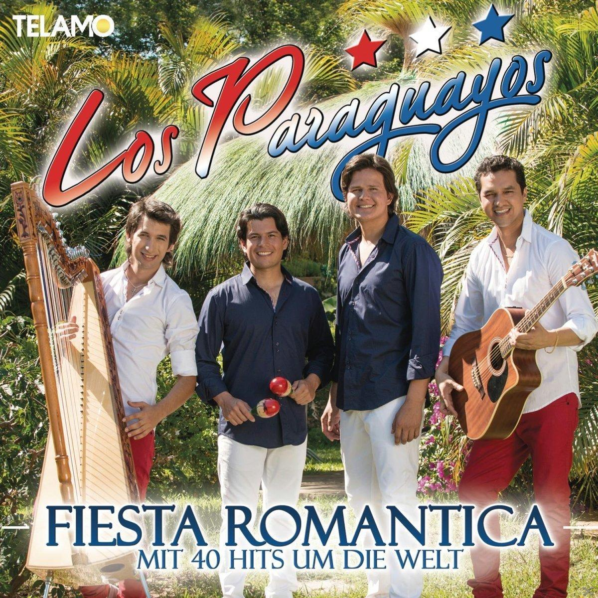 Los Paraguayos - Fiesta Romantica-Mit 40 Hits Um Die Welt  - (CD)